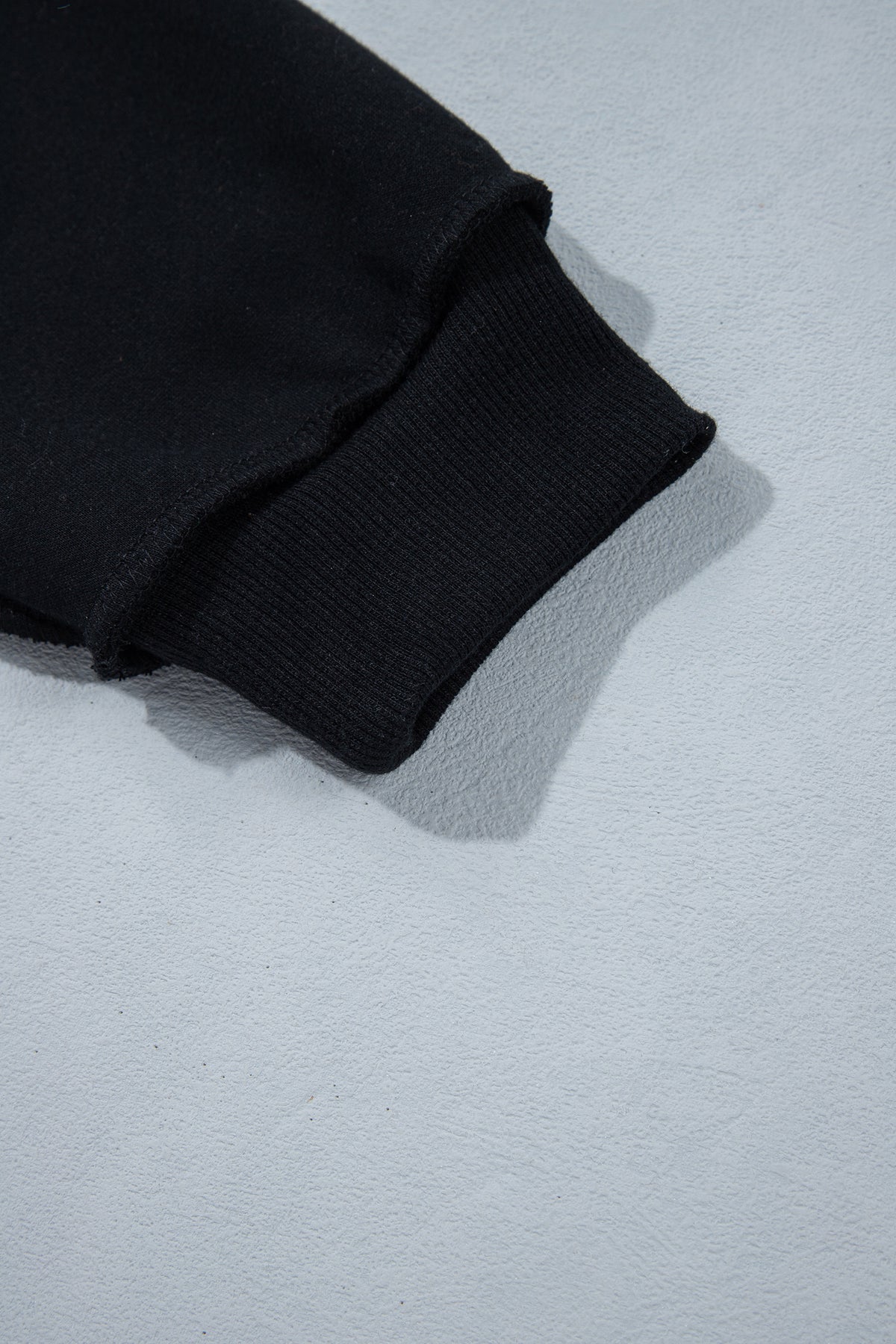 Coffee Oversize Drop Shoulder Reversible Mock Neck Sweatshirt