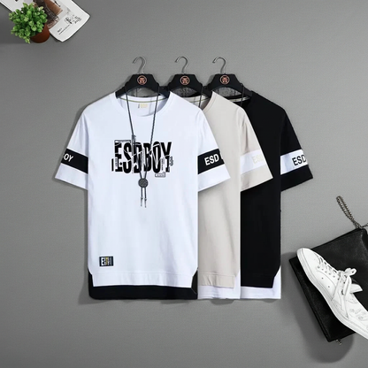 2022 New Men's T Shirts Japan Fashion Summer Short Sleeve Print T Shirts Men Casual Harajuku Men Clothing Graphics T Shirts Men