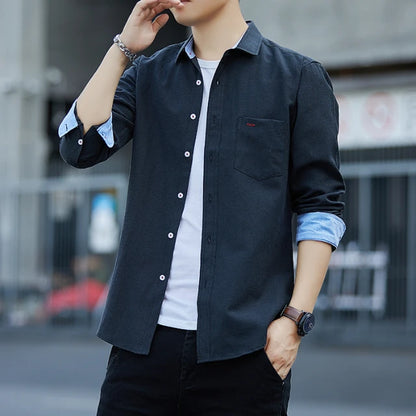 https://ae01.alicdn.com/kf/Sdbf87f7dc48c44309ca14e2b5578b739r/Youth-Business-Men-s-Long-Sleeve-Cotton-Shirt-Solid-Color-Four-Seasons-Youth-Korean-Version-Fashion.jpg_640x640.jpg