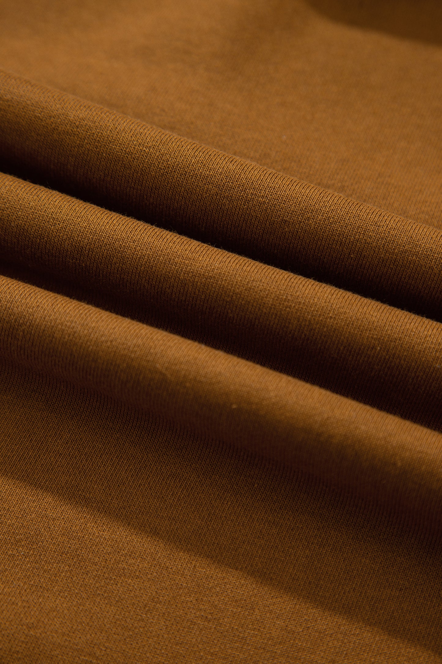 Chestnu COZY Embroidered Long Sleeve Stand Neck Shift Pullover Sweatshirt
