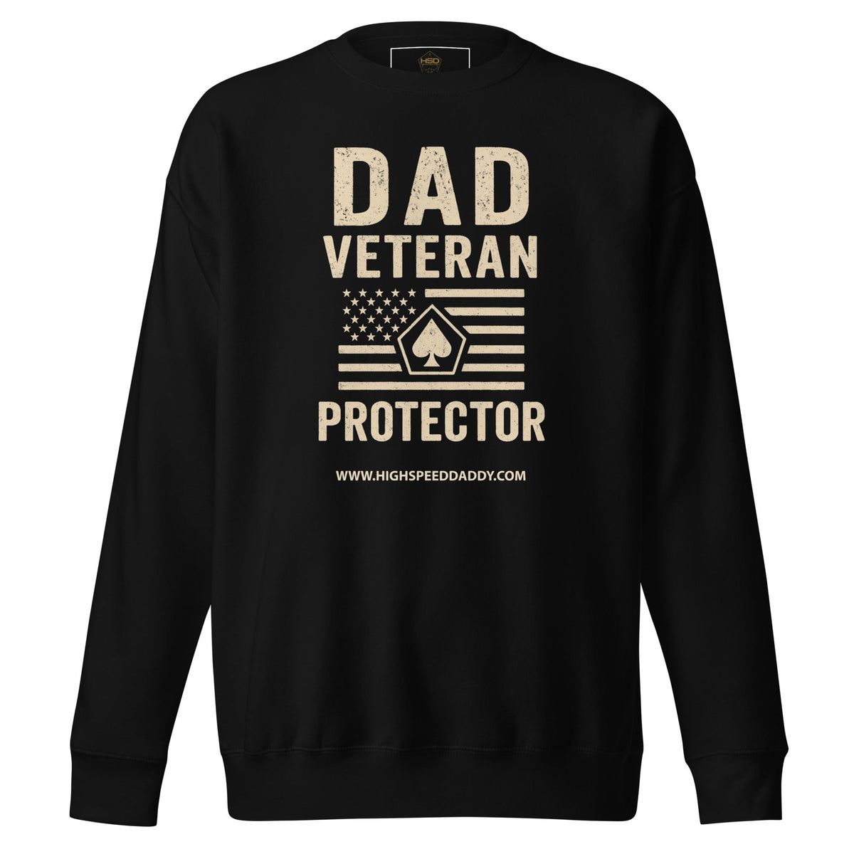 Dad Veteran Men's Premium Sweatshirt